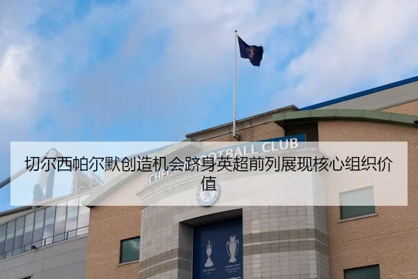 切尔西帕尔默创造机会跻身英超前列展现核心组织价值
